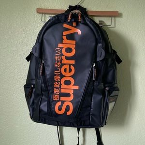 Superdry water-resistant backpack 🎒